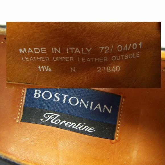 Bostonian Florentine Men Leather Dress Shoe Italy main image 4